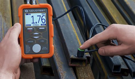 non destructive metal thickness testing|metal thickness meter.